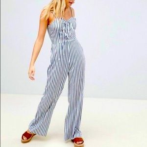 Pretty Little Thing Striped Jumpsuit